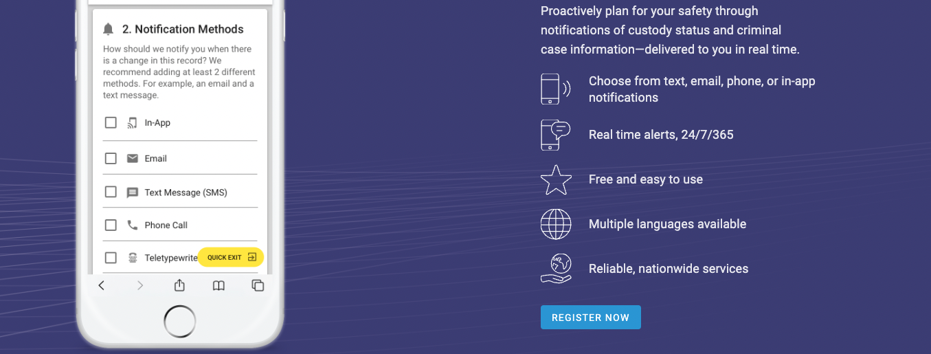 Tennessee Department Of Corrections enhances victim notification system